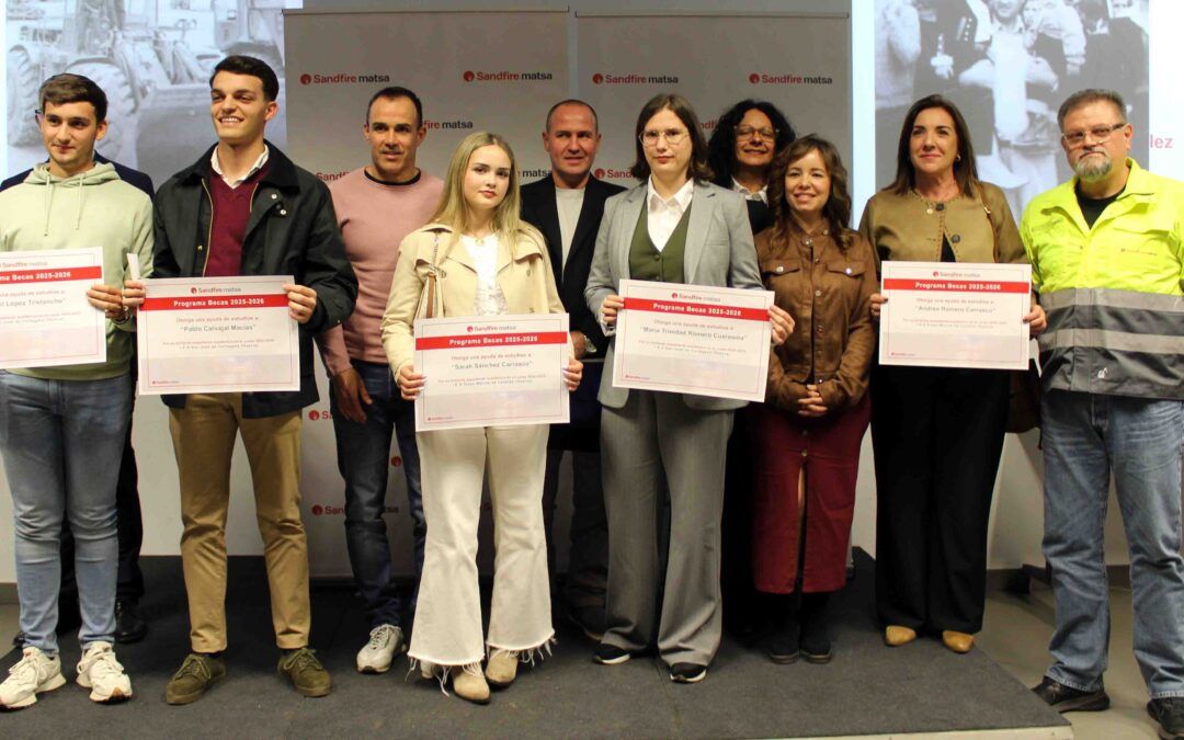 Sandfire MATSA apoya el talento local con su Programa Becas