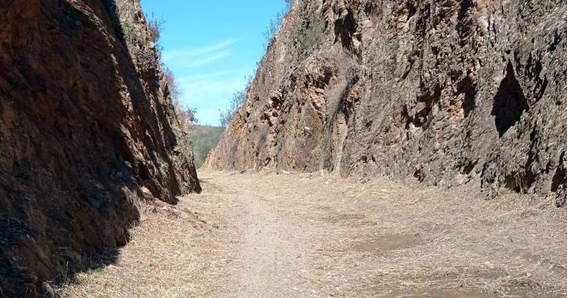 La Diputación impulsa la recuperación del trazado del ferrocarril hasta Zalamea como vía verde