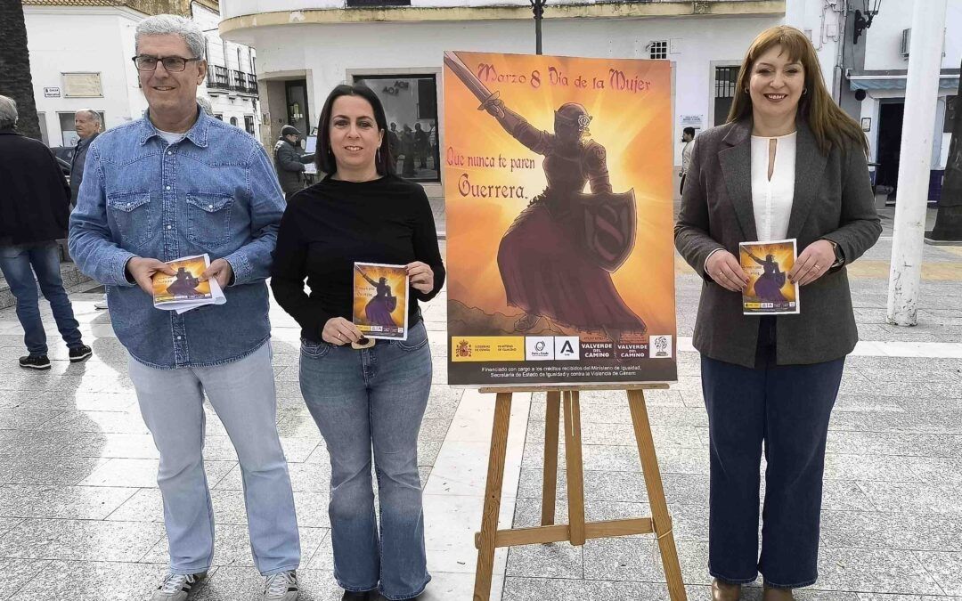 Valverde presenta sus acciones para combatir la desigualdad: consulta el programa del 8M